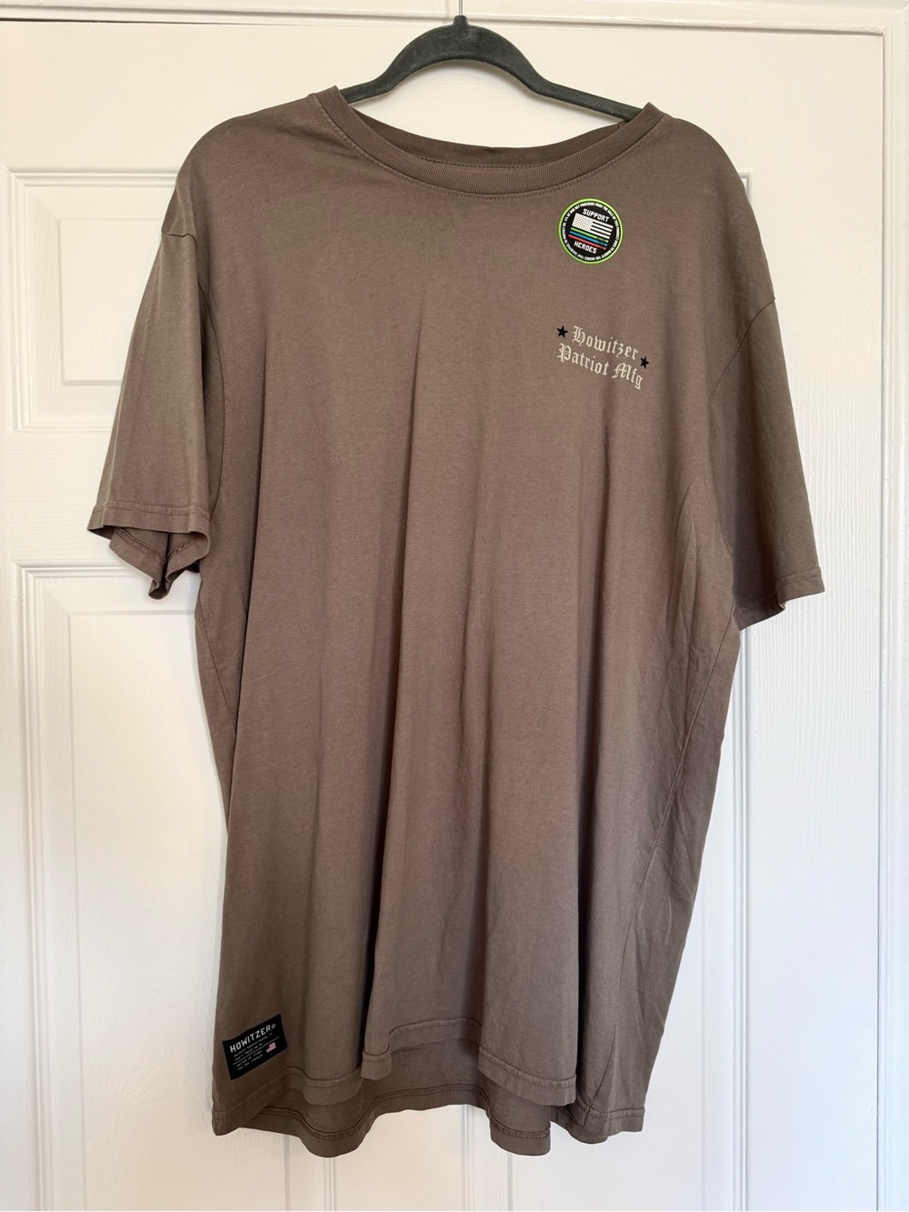 Howitzer Patriot MFG Brown Short Sleeve Tee